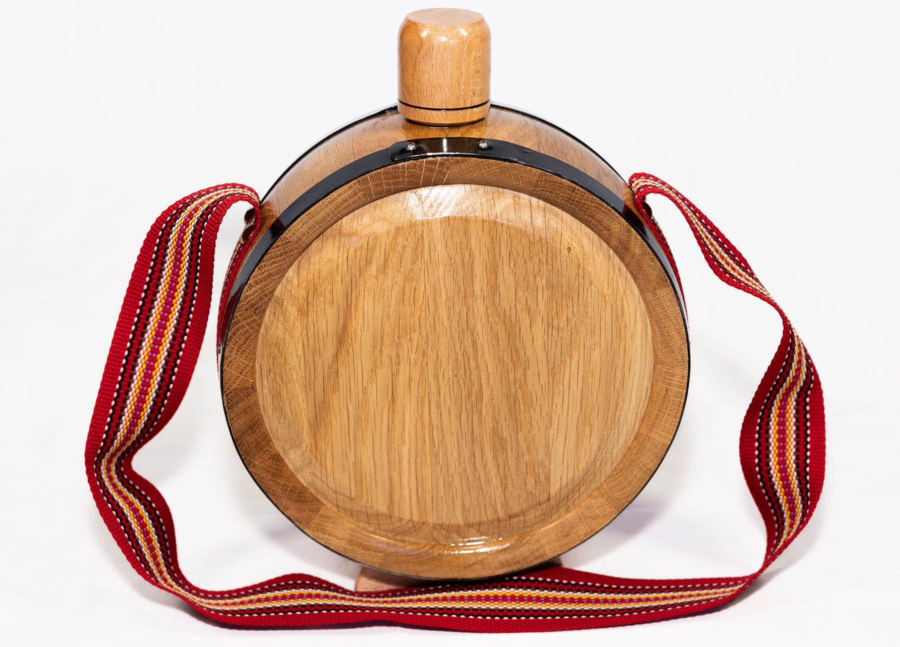 700ml Wooden Oak Flask - Various Designs